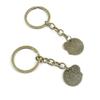 1 Items Keychain Keyring Key Tags Chains Rings Jewelry Bag Charms N3US3 Gear Wheel Cog Steampunk view 1