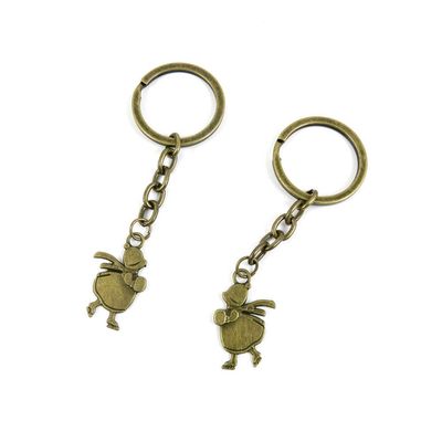 1 Items Keychain Keyring Key Tags Chains Rings Jewelry Bag Charms K3MM7 Girl Skating
