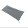 Big Agnes Footprints for Tiger Wall Carbon Series Tent, 2 Person view 1
