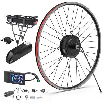 BAFANG 48V 500W Rear Hub Motor Kit Electric Bicycle Conversion Kit for Bikes 700C Wheel with 500C Display