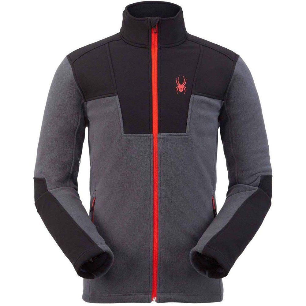 Spyder Basin Full Zip Fleece Jacket Ebony SM