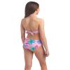 Kanu Surf Little Girls' Mahina Beach Sport Halter Bikini 2-Piece Swimsuit, Leonie Floral Pink, 6 view 4