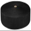 Country Brook Design 2 Inch Black Acrylic Webbing Closeout, 10 Yards view 1