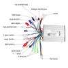 Alomejor 450W Motor Brushless Controller Brush Motor Driver Controls Module for Steady Speed, Sensitive Control of Braking Direction Changes, for Electric Scooter E view 3