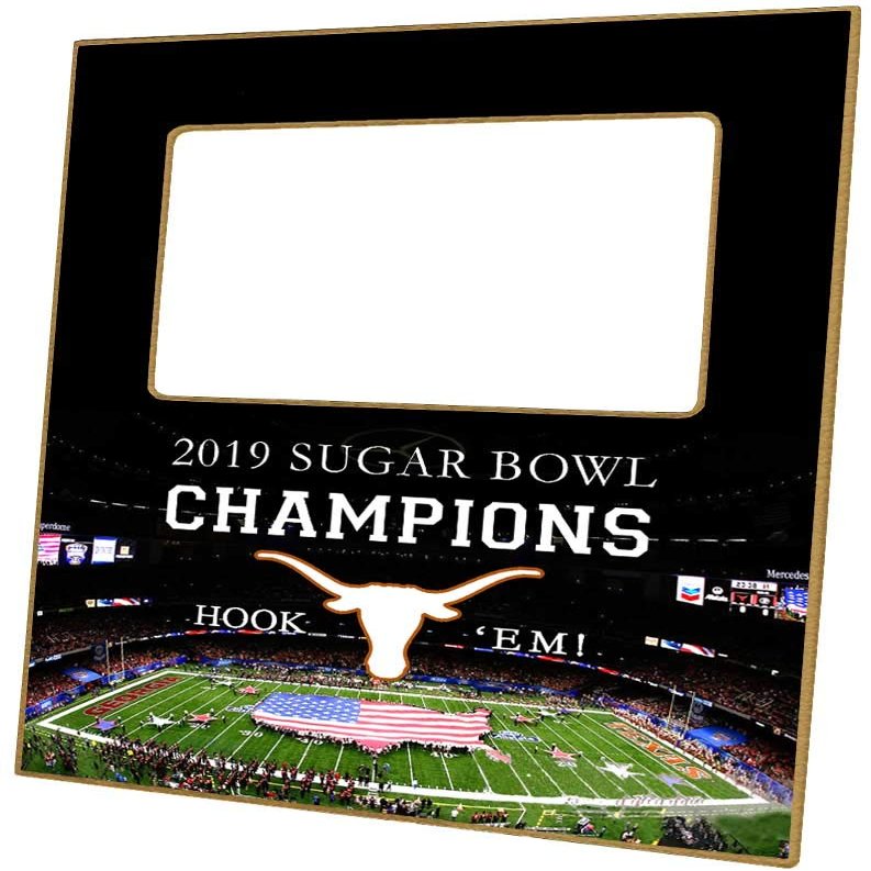 Marye-Kelley Texas Longhorns 2019 Sugar Bowl Champions Picture Frame