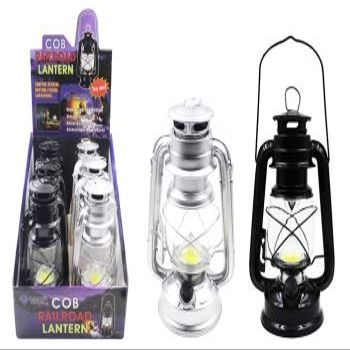 Diamond Visions 08-1999 COB Railroad Lantern in Assorted Colors (2 Lanterns)