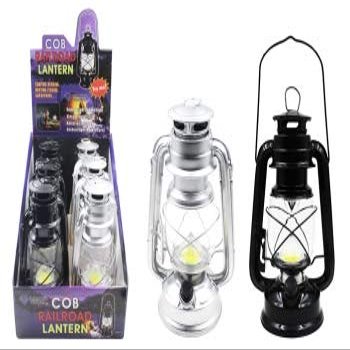 Diamond Visions 08-1999 COB Railroad Lantern in Assorted Colors (2 Lanterns)