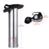 2Pcs Boat Stainless Steel Fishing Rod Holder,Hoffen Flush Mount Rod Holder ,15 Degree Rod Racks with PVC Cap,Inner Tube and Gasket for Marine Yacht Boat view 4