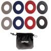 Ader Olympic Fractional Plate Set in 0.25, 0.5, 0.75, 1.00 Lbs/Pair (16prs/4sets) view 1