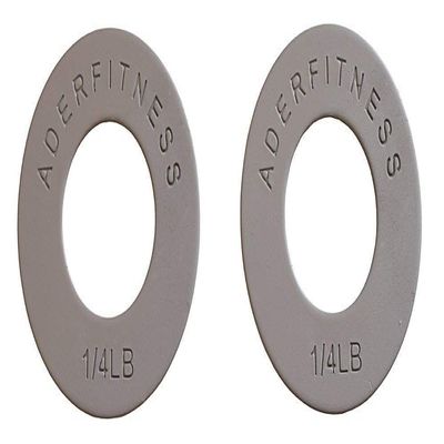 Ader Olympic Fractional Plate Set in 0.25, 0.5, 0.75, 1.00 Lbs/Pair (0.25lb)