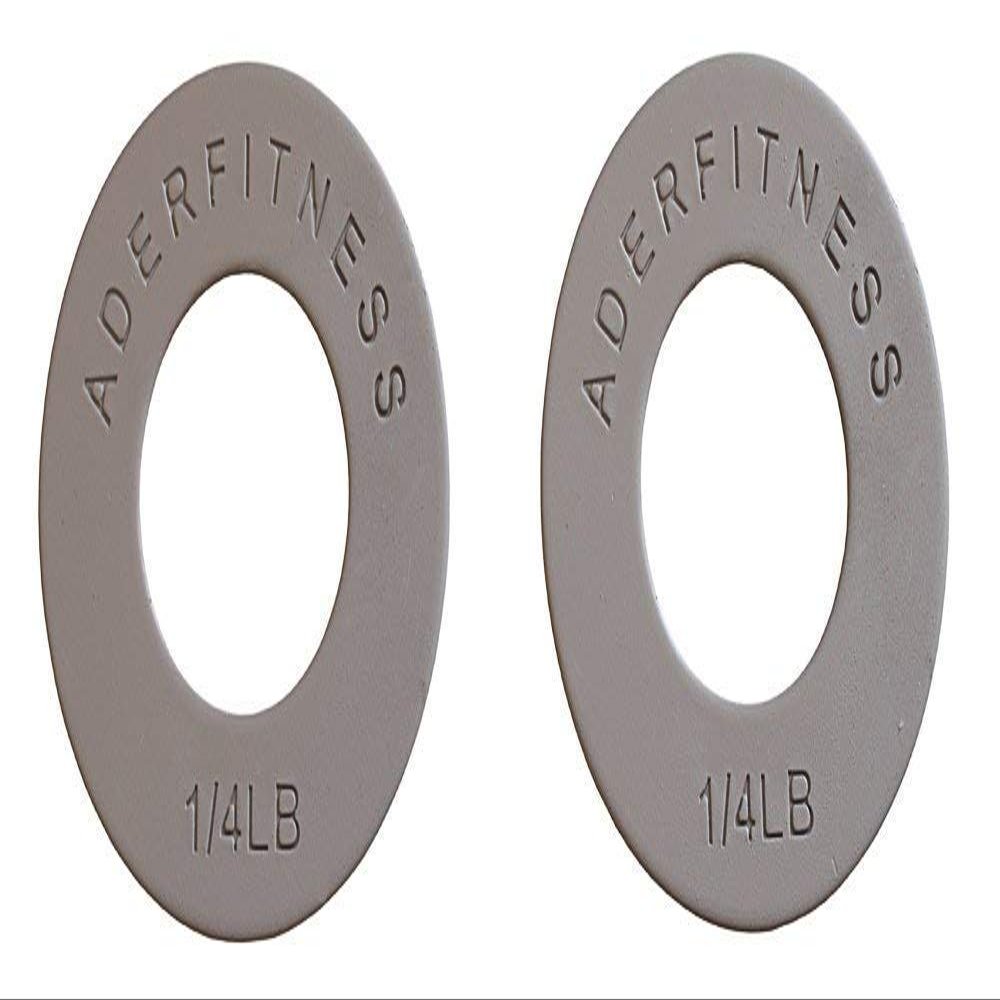 Ader Olympic Fractional Plate Set in 0.25, 0.5, 0.75, 1.00 Lbs/Pair (0.25lb)