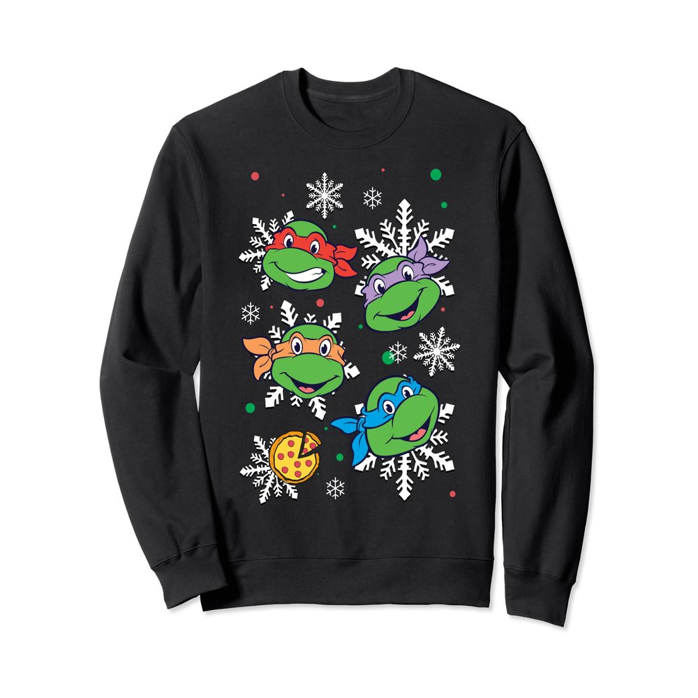 Teenage Mutant Ninja Turtles Snowing Turtles Sweatshirt Sweatshirt