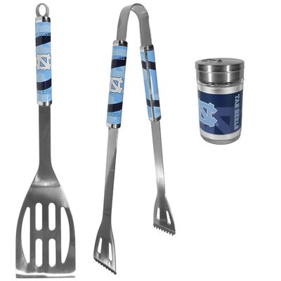 NCAA Siskiyou Sports Fan Shop North Carolina Tar Heels 2pc BBQ Set with Season Shaker One Size Team Color