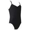 dPois Kids Girls Ballet Dance Leotard Criss Cross Back Bodysuit Gymnastics Unitard Short Jumpsuit Camisole Biketard Black 8-10 Years view 2