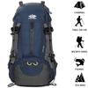 Esup 50L Camping Hiking Backpack Men with rain cover 45l+5l Lightweight Backpacking Backpack Travel Backpack (Blue) view 2