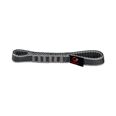Mammut Gym Indicator 16mm Express Sling - Basalt/Grey 15cm