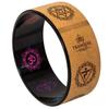 Tranquil Yogi Yoga Wheel - Great for Adding Active Strength and Flexibility to Your Exercise and Yoga Practice (Cork) view 1