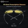 Bloomoak Polarized Fit Over Night Driving Glasses/ 2023 Updated AR-Coated Anti Glare view 4