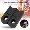 Dilwe Crank Arm Boots Protectors, Silicone Crank Protector for Mountain Road Bike(Black) view 3