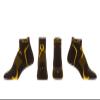 Cancer Awareness Kicking Cancer's A$$ Made in the USA (black gold, 10-13) view 1