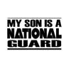 Custom Brother - My Son is A National Guard Car Laptop Wall Sticker p17 view 1