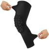 Knee Pads Compression Leg Sleeve Knee Sleeve for All Sports Wrestling Protector Gear, 1 Pair of Knee Paded(Black_2 Pack, Large) view 1