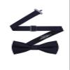 Men's Silk Pre-Tied Bow Tie (Navy) view 1