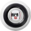 Wilson Sensation Plus 17 Tennis String - 200m Reel, Black view 1