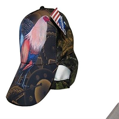 Chicken Rooster #2 Camo Camouflage Printed Baseball Premium Quality Cap Hat