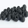 Blue Wing Olive Tungsten Beads for Fly Tying - 100 Pack (Matte Black, 3.2 mm (1/8)) view 1
