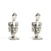 Amarine Made Pair of Stainless Steel Hold Down 90 Degree Clamp-locking Cam Latch for Boat, RV,Caravan,Attic Hatch Doorway view 1