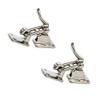 Amarine Made Pair of Stainless Steel Hold Down 90 Degree Clamp-locking Cam Latch for Boat, RV,Caravan,Attic Hatch Doorway view 2