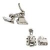 Amarine Made Pair of Stainless Steel Hold Down 90 Degree Clamp-locking Cam Latch for Boat, RV,Caravan,Attic Hatch Doorway view 3