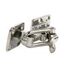 Amarine Made Pair of Stainless Steel Hold Down 90 Degree Clamp-locking Cam Latch for Boat, RV,Caravan,Attic Hatch Doorway view 4