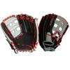 Miken | PLAYERS SERIES Slowpitch Softball Glove | Sizes 13" | RHT | Black / White view 1