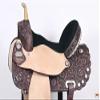 HILASON Western Horse Saddle American Leather Treeless Trail Barrel | for Horses view 2