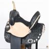 HILASON Western Horse Saddle American Leather Treeless Trail Barrel | for Horses view 4