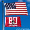 Boston Terriers 2x3 Foot Flag view 2