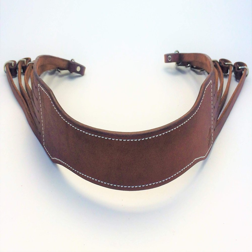 AP Saddlery Leather Duck Lanyard Holds 12-24 Birds (Dark Brown)
