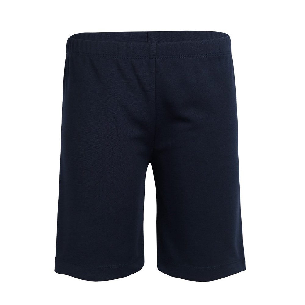 iiniim Kids Girls Stretch Lycra Cotton Long Bike Shorts Underwear for Dresses/Skirts/Sports/School Uniform Navy Blue 13-14