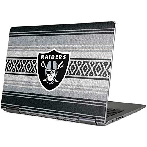Skinit Decal Laptop Skin Compatible with Yoga 710 14in - Officially Licensed NFL Las Vegas Raiders Trailblazer Design