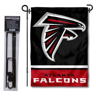 Atlanta Falcons Garden Flag with Stand Holder