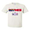 Gaymer T-Shirt LGBT Queer Rainbow Gay Gaming Console Controller Mens Tee Shirt White Small view 1
