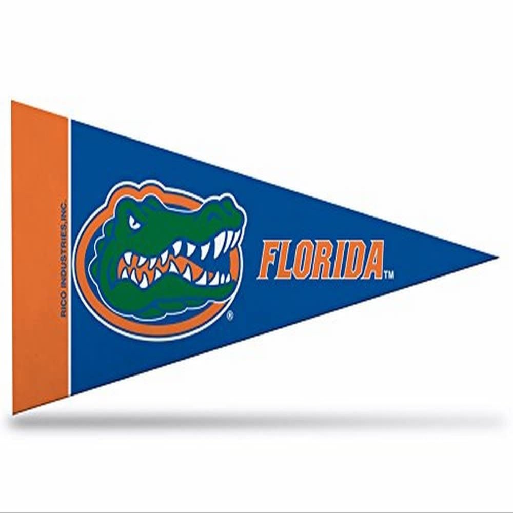 Rico Industries NCAA Florida Gators 4-Inch by 9-Inch Classic Mini Pennant Dcor