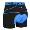 baleaf Men's 3D Padded Bike Shorts Cycling Underwear Mountain Biking Bicycle MTB Underpants for Men Blue M view 1