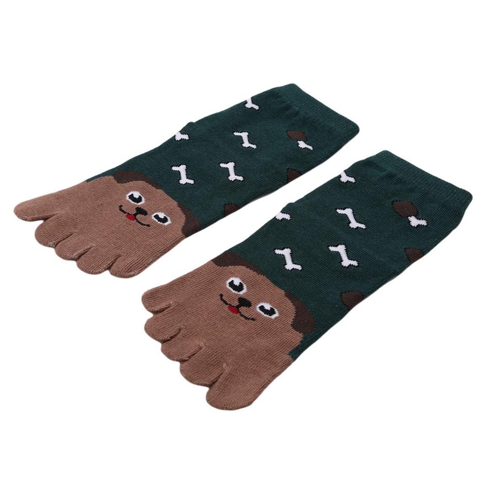 CH Child Todder Kids Children Mesh Thin Toe Socks Cute Cartoon Animal ShapedBreathable Socks Good For 7-1/HA2 Years Old, Brown Dog