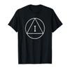Celebrate 1 Year Sober Sobriety Birthday Anniversary Date T-Shirt view 1