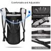 Neboic 2Pack Hydration Backpack Pack with 2L Hydration Bladder - Lightweight Water Backpack Keeps Water Cool up to 4 Hours with Big Storage for Kids Women Men Hiking Cycling Camping Music Festival view 3
