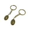 5 Items Keychain Keyring Key Tags Chains Rings Jewelry Bag Charms W9XJ9 ST. Anthony Signs Tag view 1