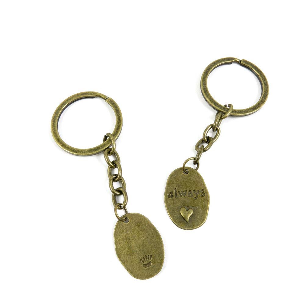 1 Items Keychain Keyring Key Tags Chains Rings Jewelry Bag Charms Z3KF2 Always Love Tag Sign